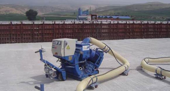 路面拋丸機在橋面、混凝土方面的應用